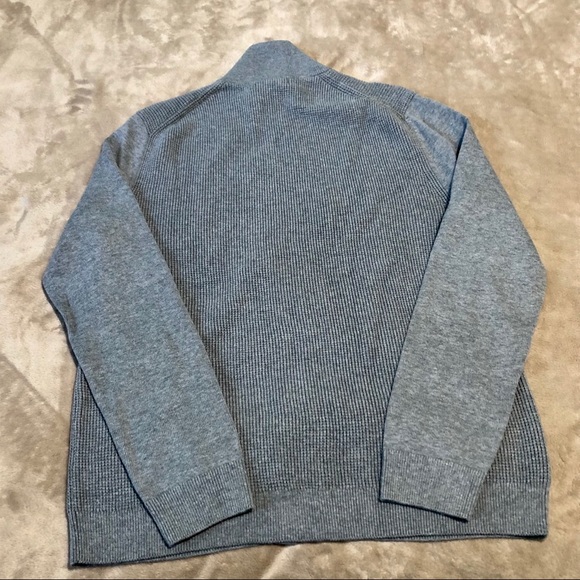 Men’s Banana Republic Light Grey Sweater Jacket - Picture 9 of 14